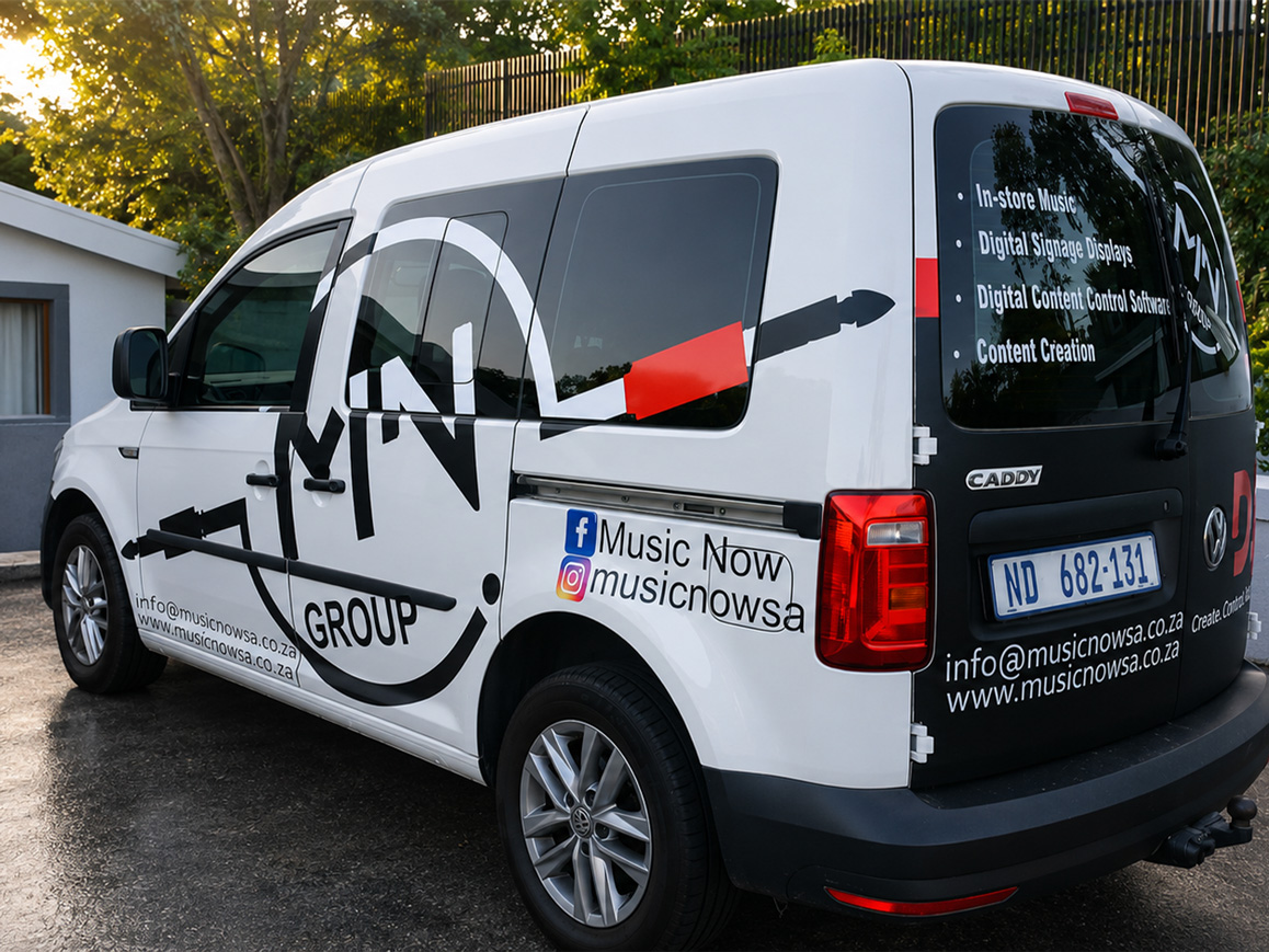 Branded vehicle signage